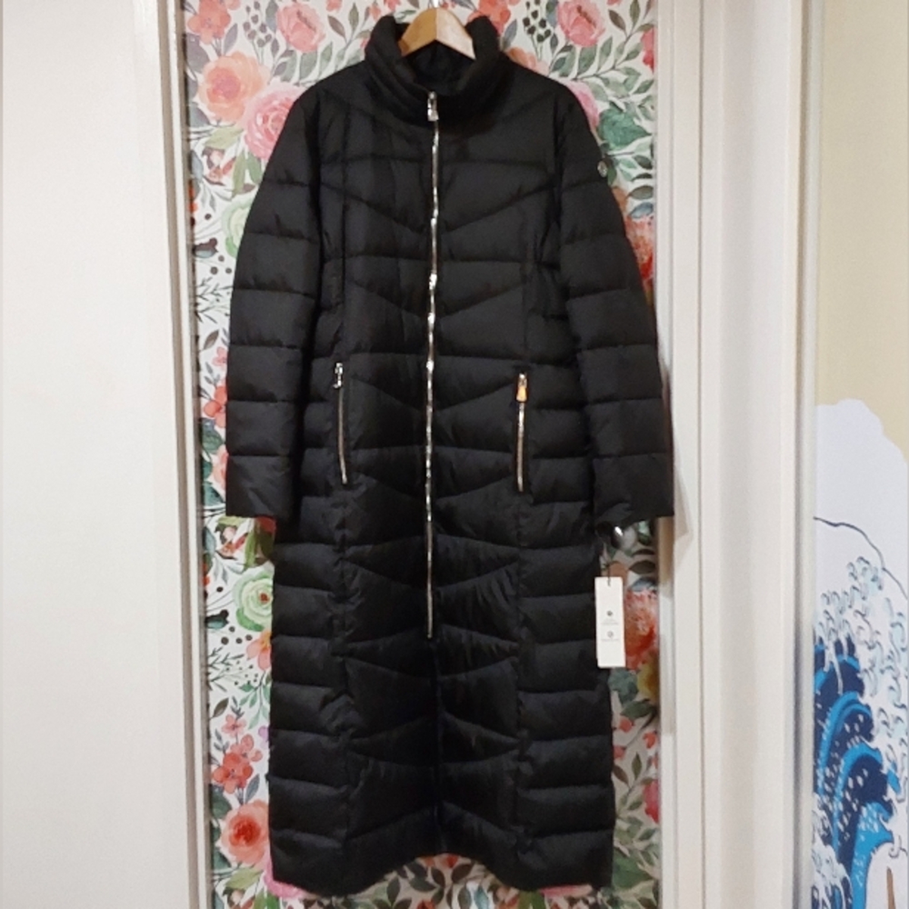 NWT Calvin Klein Long Winter Coat - Size Large